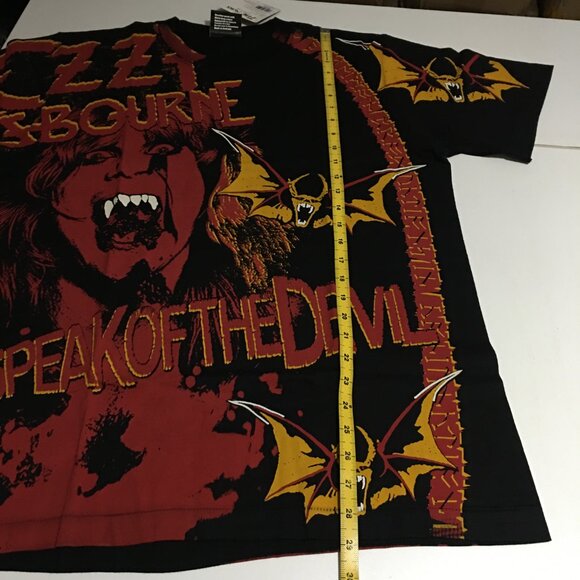 Ozzy Osbourne Speak Of the Devil All Over Print T-shirt Large The Roxx - Picture 5 of 5